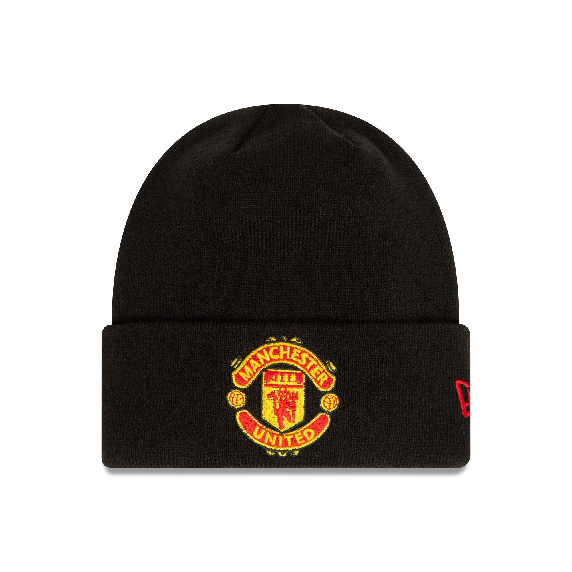 Manchester United Essential Cuff Beanie Adults - Black