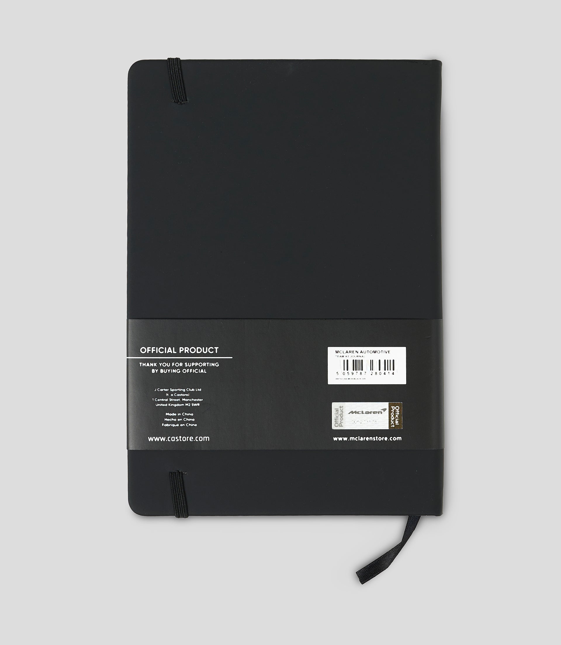 McLaren Automotive Team A5 Journal - Black