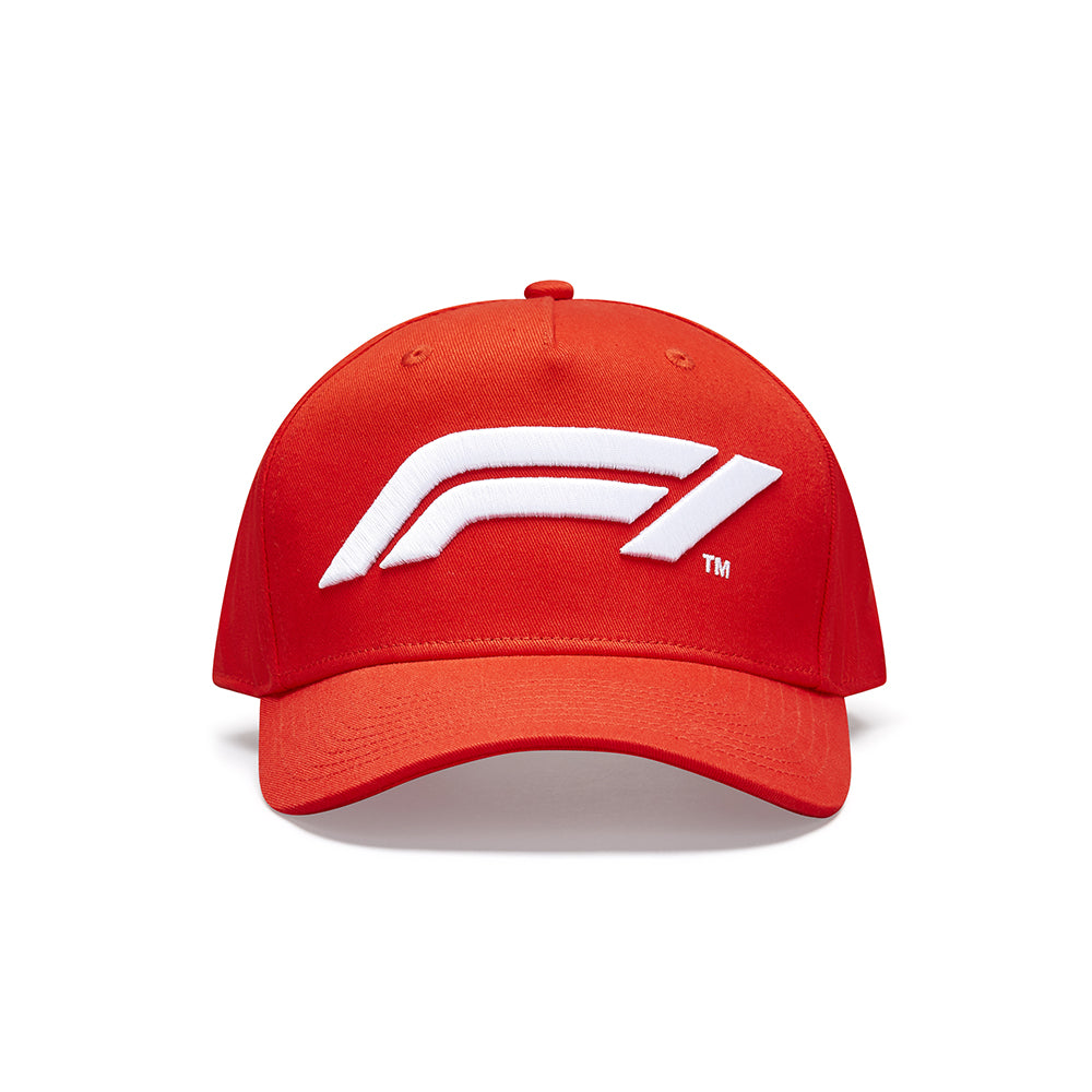 Formula One Large Logo Red Baseball Cap