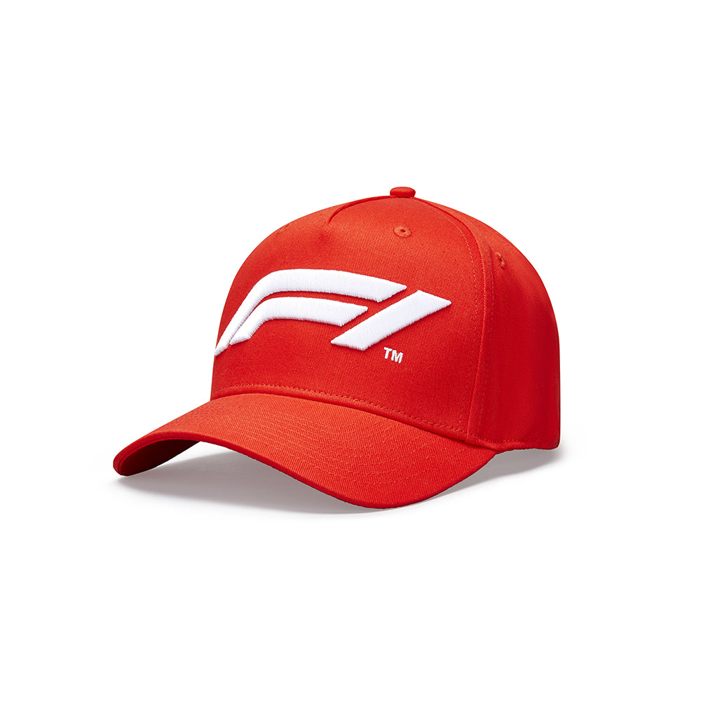 Formula One Large Logo Red Baseball Cap