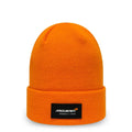 McLaren Essential Cuff Knit Beanie - Adults - Papaya/Black
