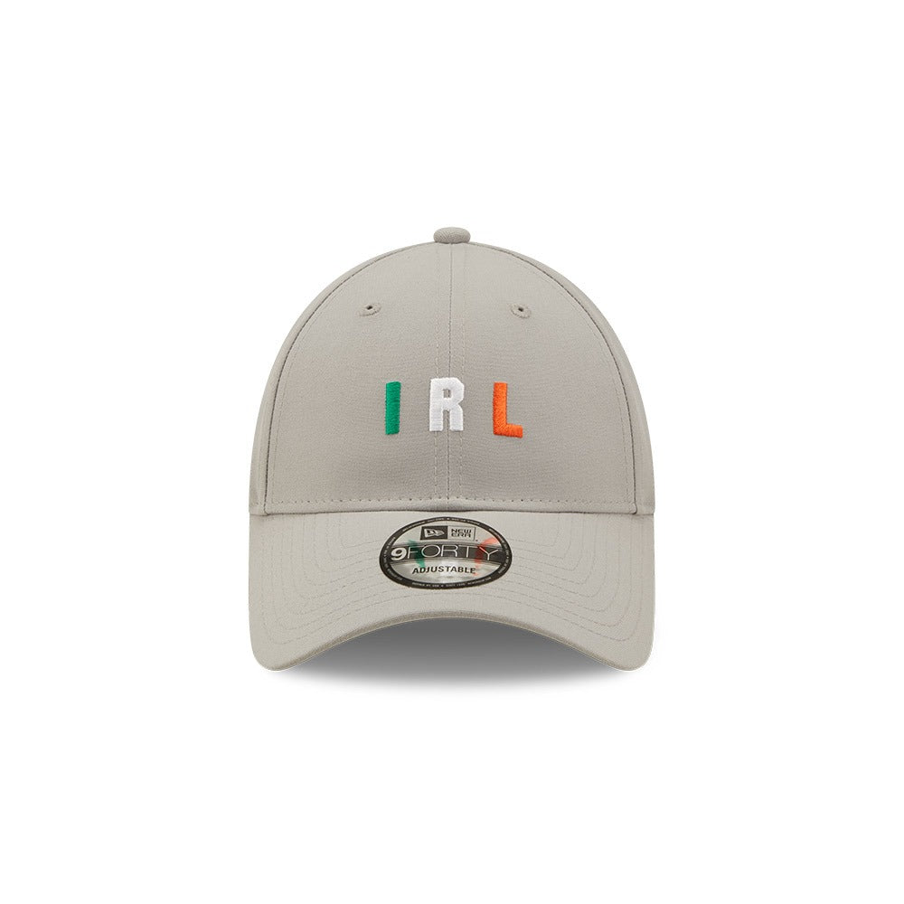 FAI Ireland Logo Repreve 9Forty Cap - Grey