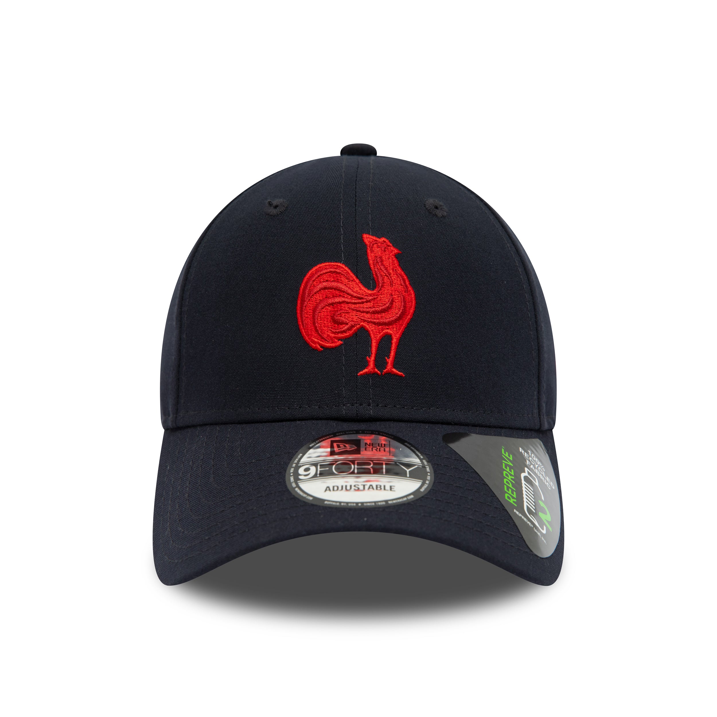 French Federation of Rugby Team Colour Repreve 9Forty Cap Adults - Navy