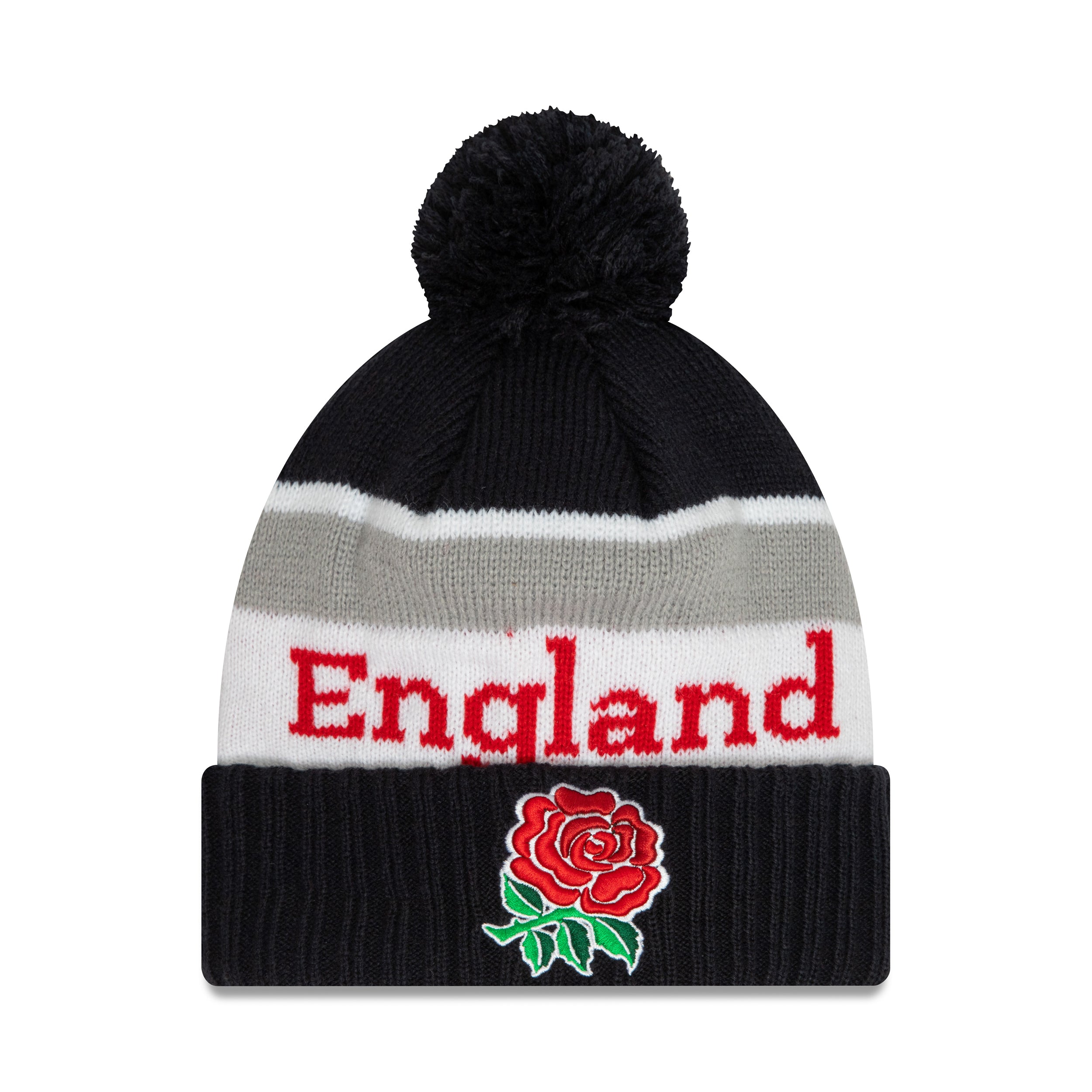 England Rugby Football Union Wordmrk Jake Beanie Adults - Navy