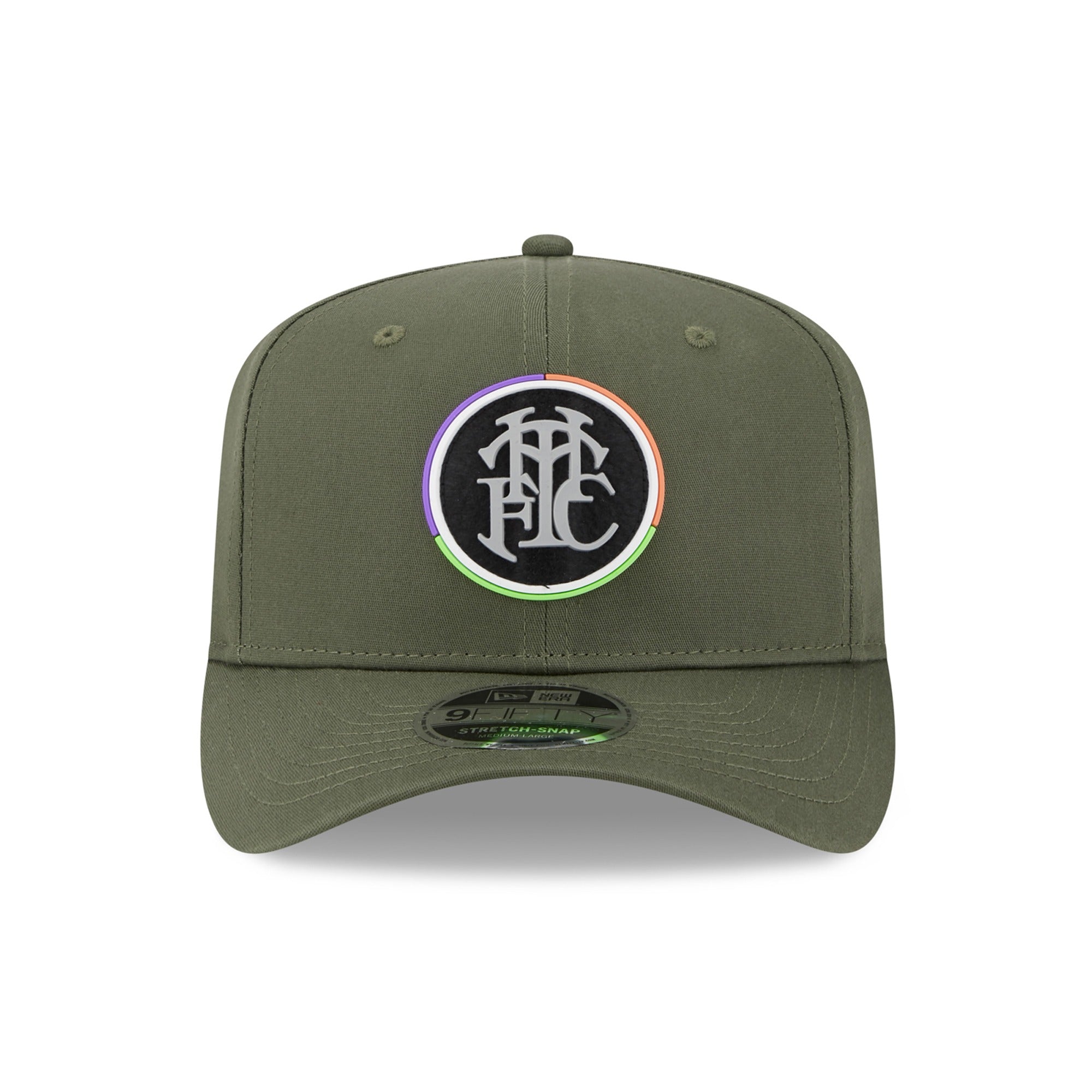 Tottenham Rubber Flock 9Fifty SS Adults - New Olive