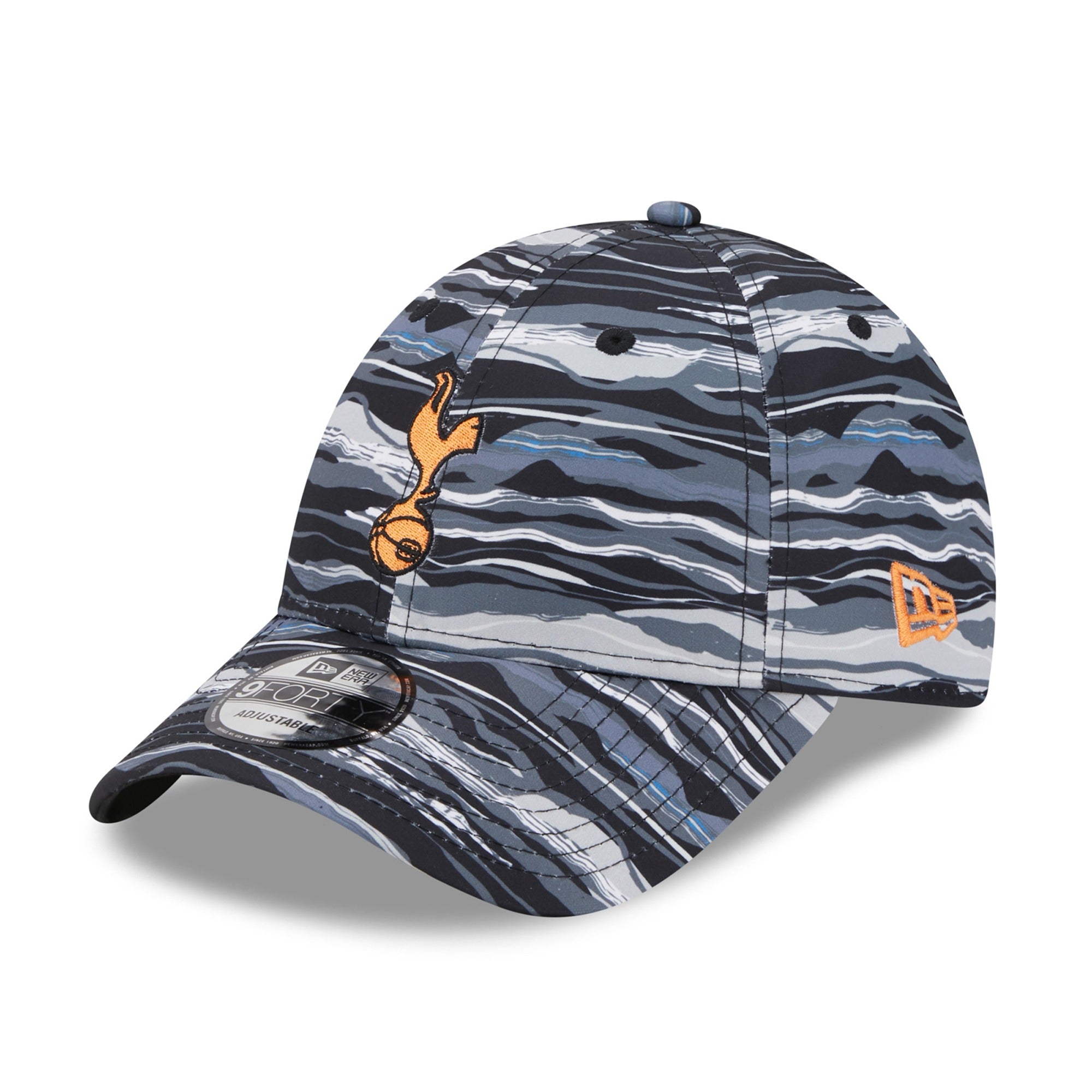 Tottenham AOP Wave 9Forty Adults - Black