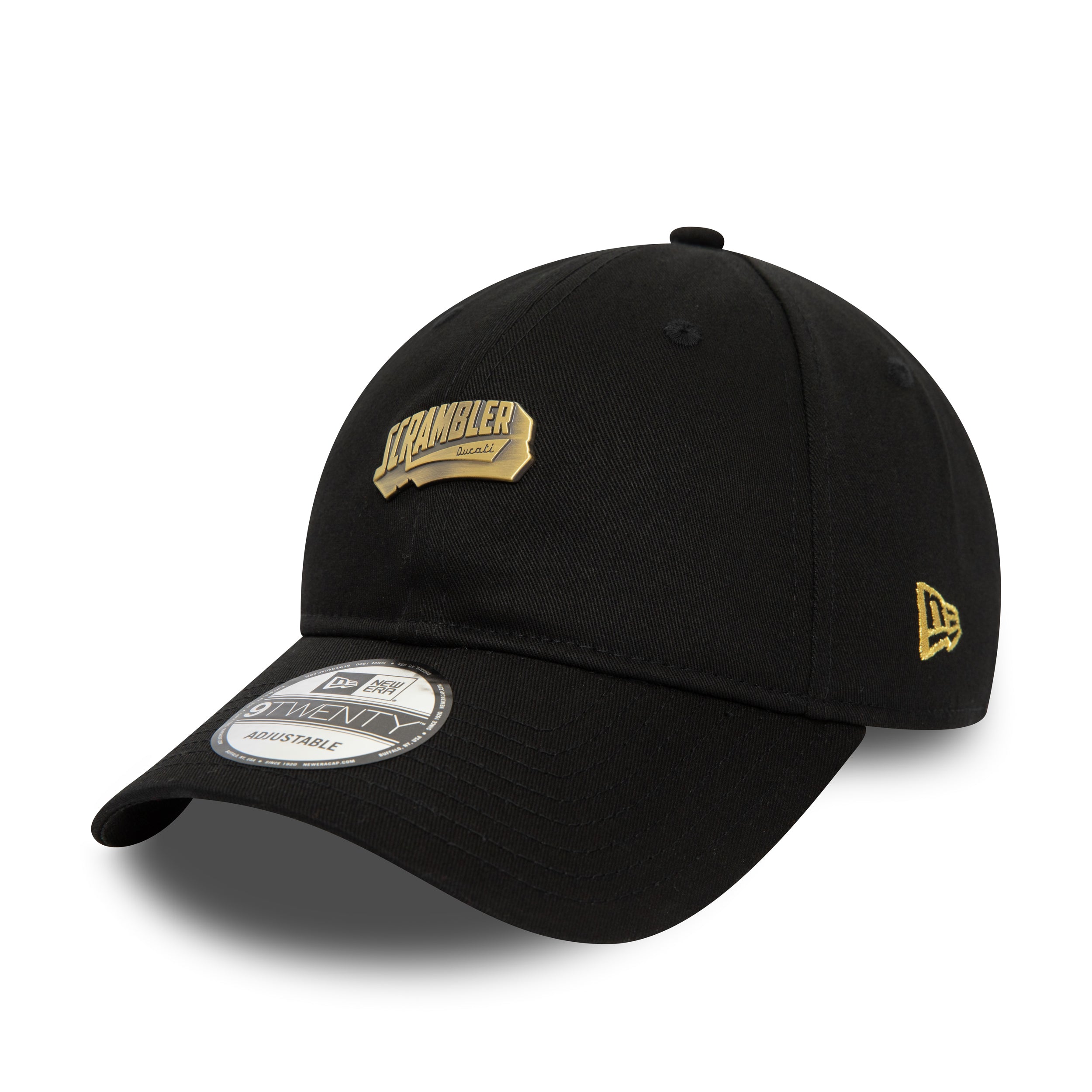 Ducati Pin Badge 9Twenty Cap Adults - Black