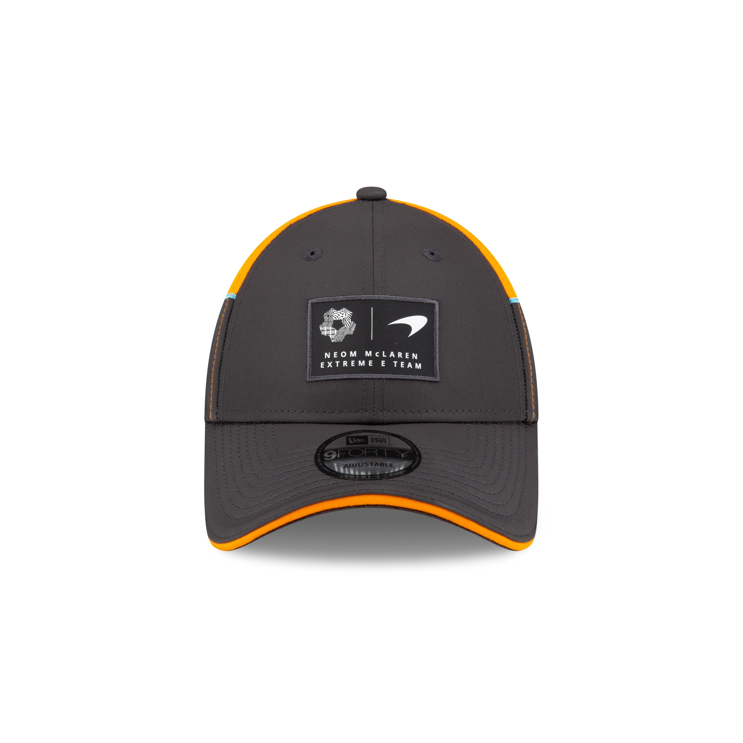 NEOM McLaren Extreme E Team 9Forty Cap Adults - Anthracite/Papaya
