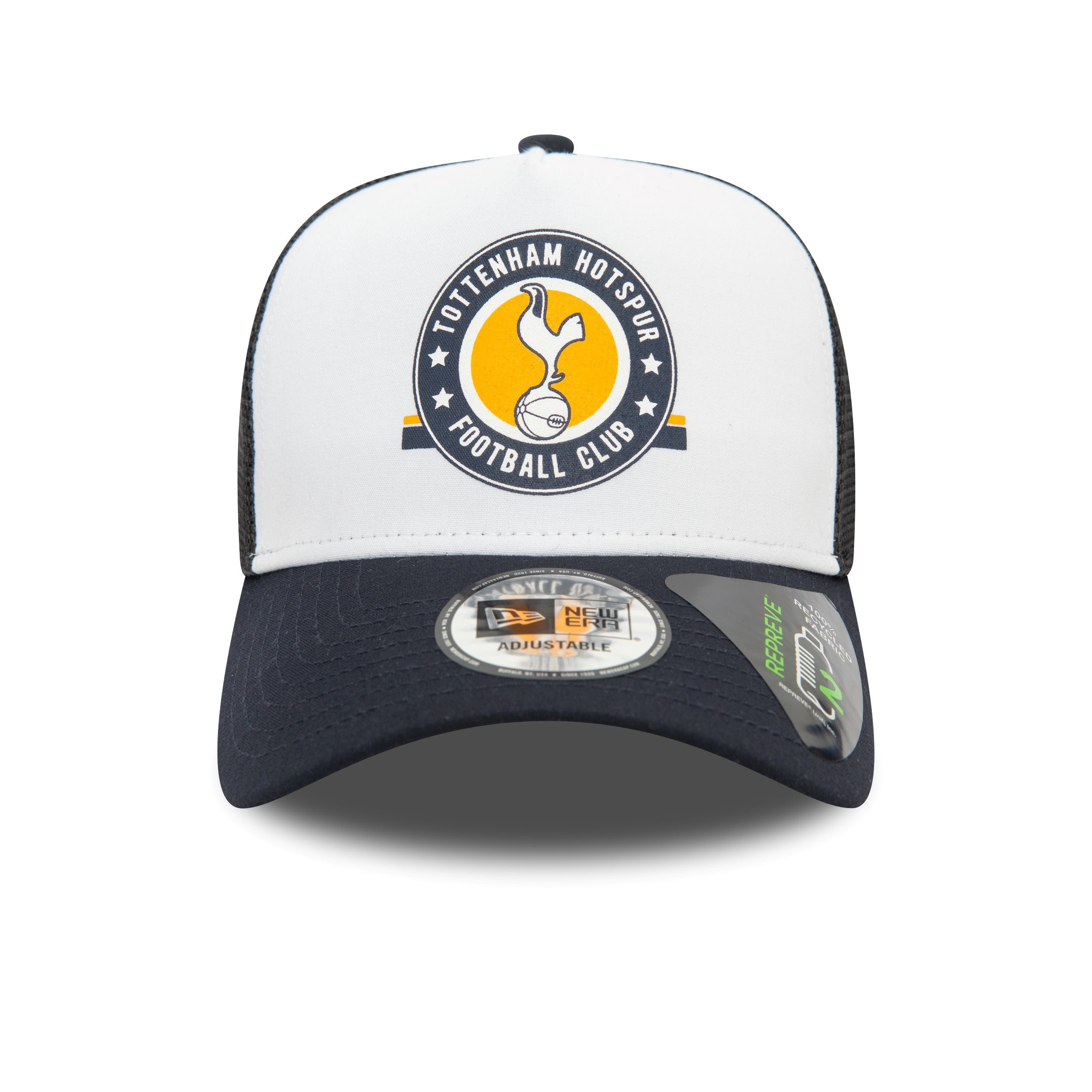 Tottenham Hotspur Graphic Trucker Cap Adults - Light Navy/White