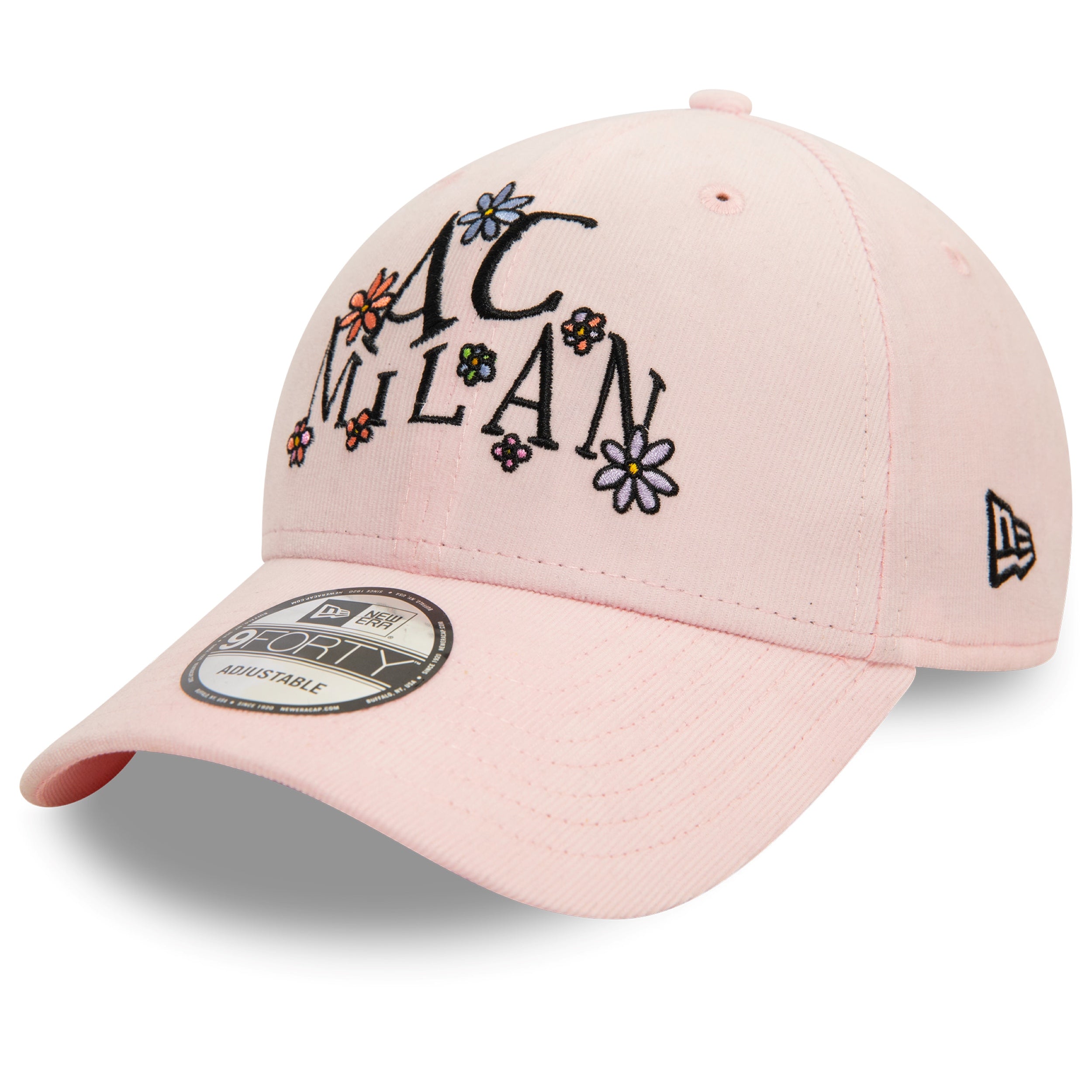 AC Milan Needle Cord Doodle 9Forty Cap Adults - Pink