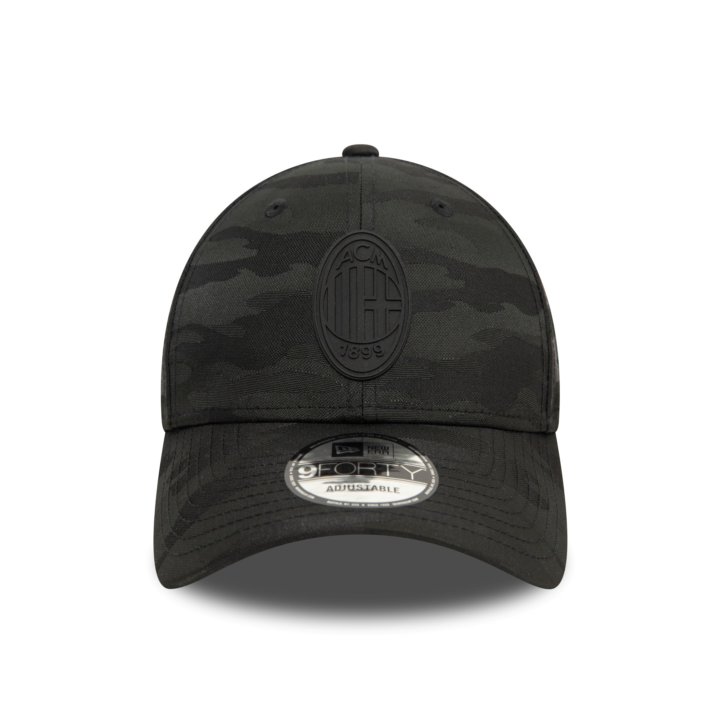 AC Milan Tonal Camo 9Forty Cap Adults - Black