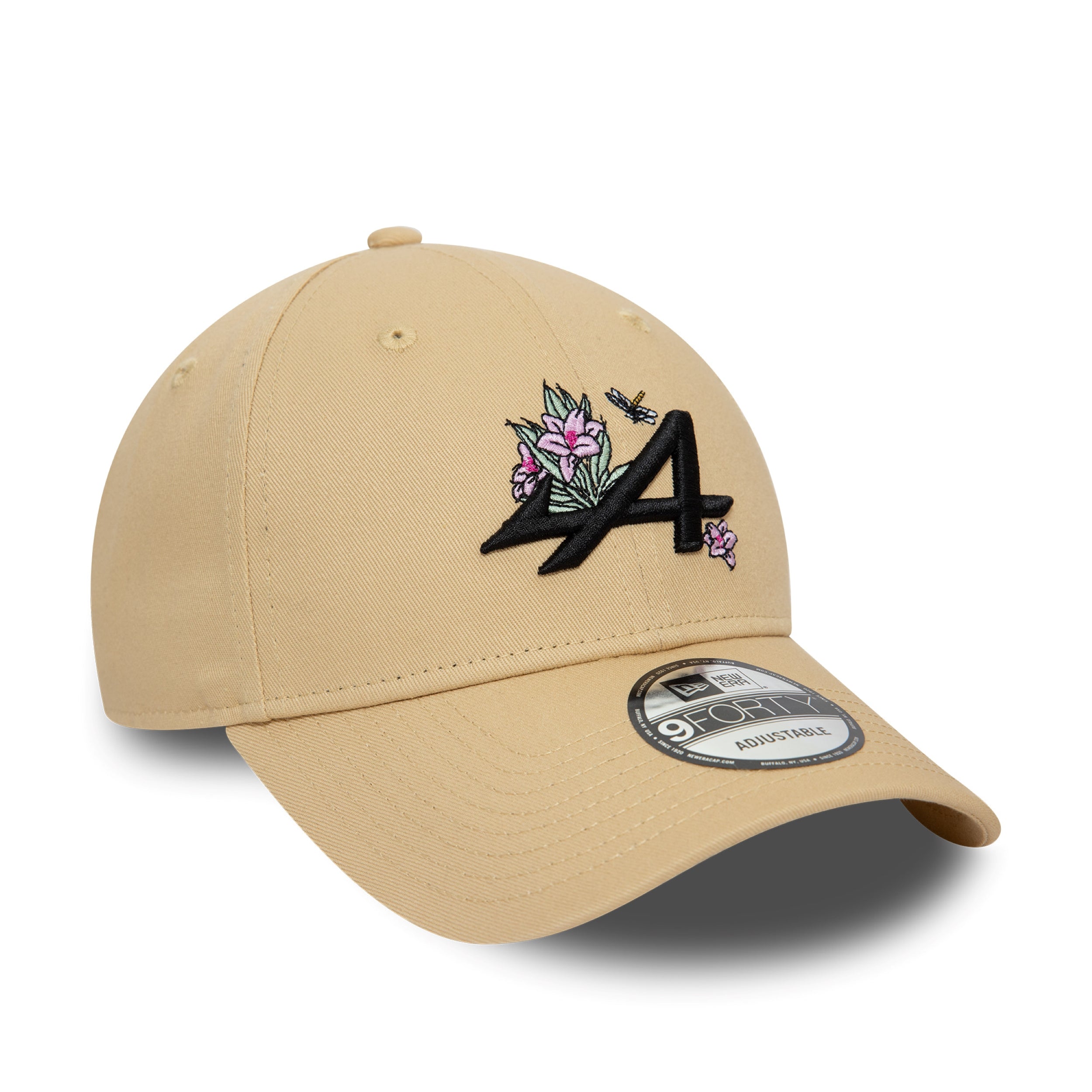 Alpine F1 Floral Logo 9Forty Cap Adults - Light Brown
