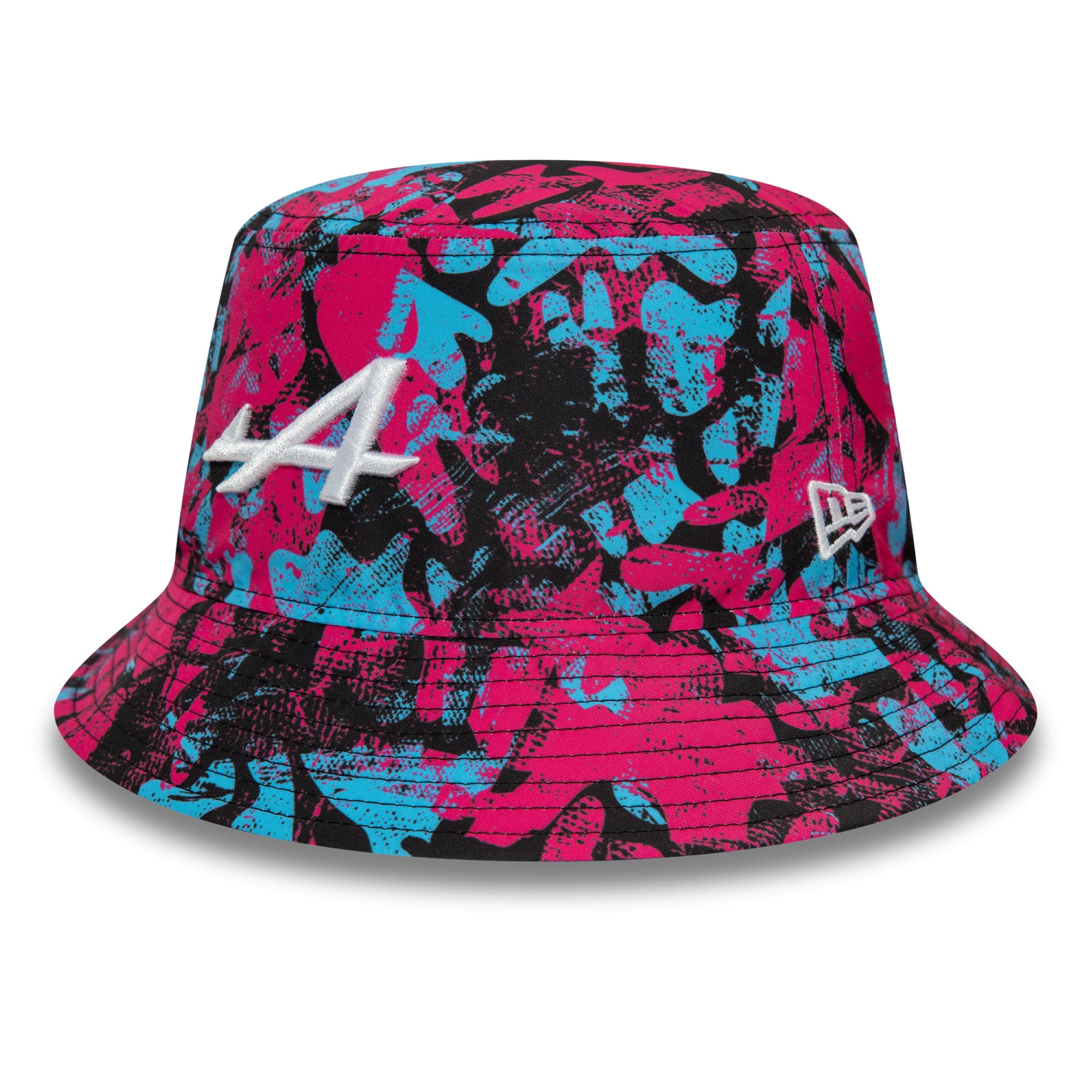 Alpine F1 Silverstone Tapered Bucket Hat Adults - Multicolour