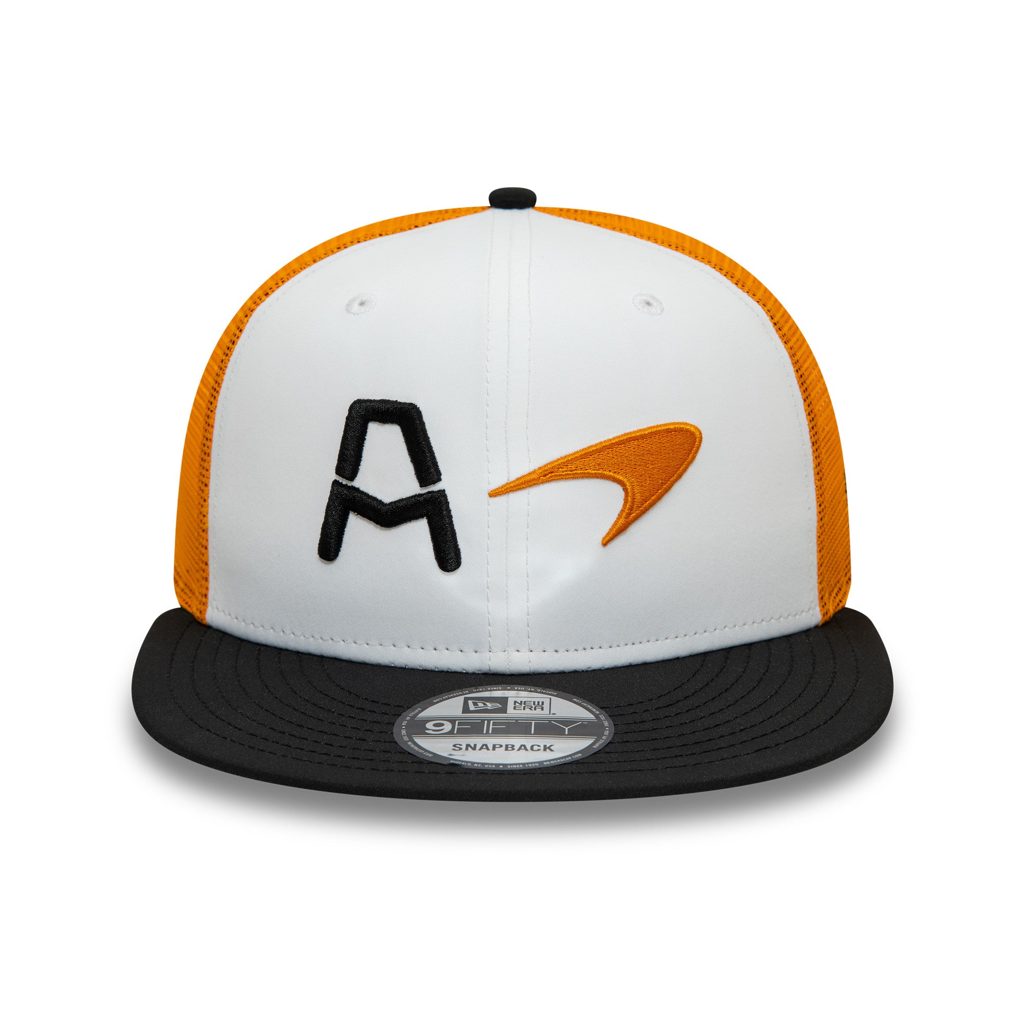 McLaren Racing F1 Essentials 9Fifty Cap Adults - Black/White/Papaya