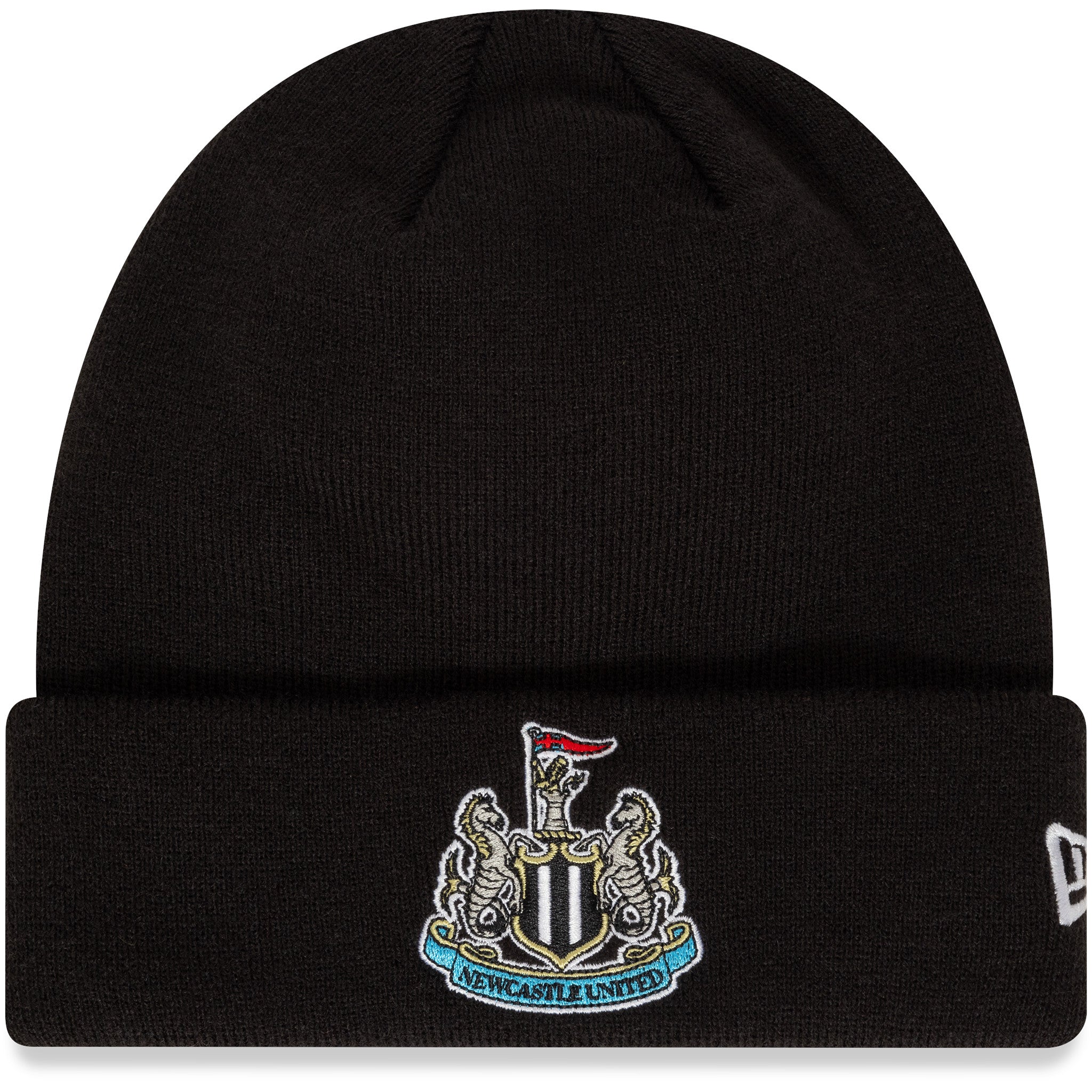Newcastle United Core Cuff Beanie Adults - Black