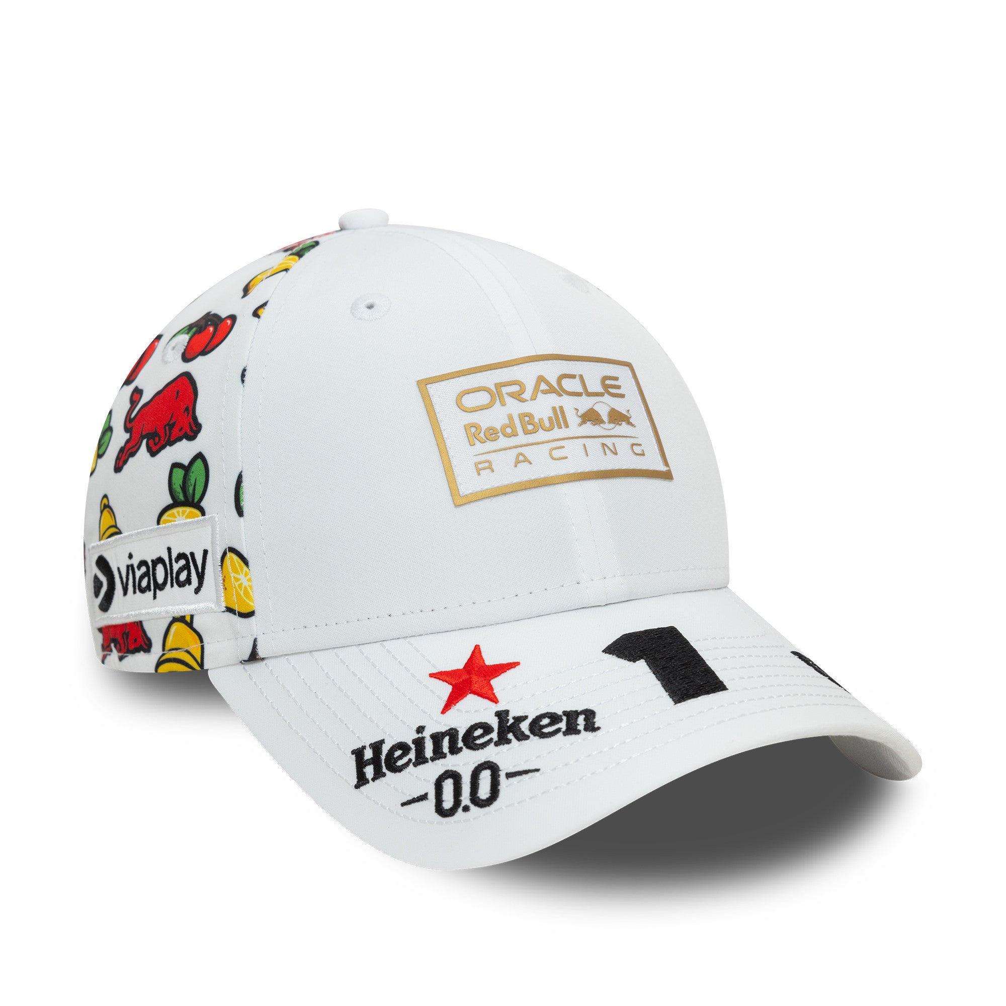 Red Bull Racing F1 Las Vegas Max Verstappen 9Forty Cap Adults - White