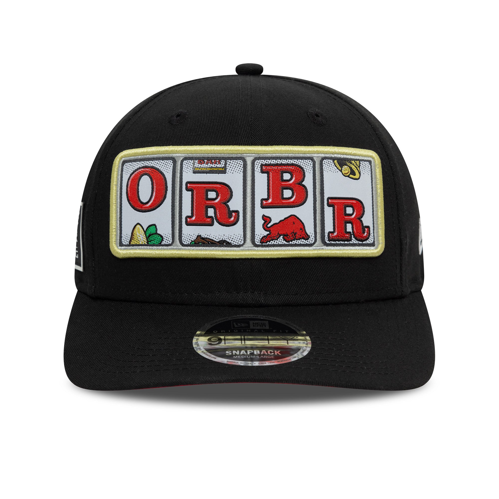 Red Bull Racing F1 Las Vegas Patch 9Fifty Cap Pre Curve Adults - Black