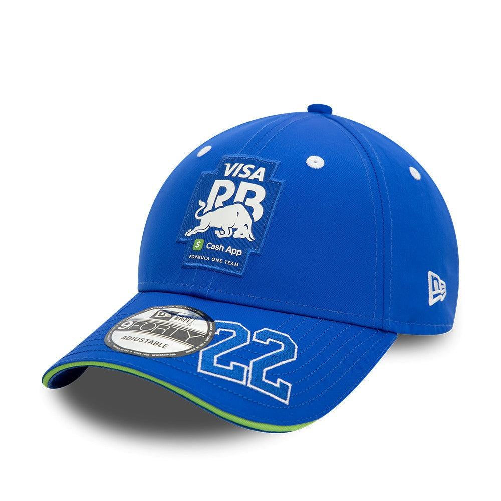 Visa Cash App RB F1 Team Yuki Tsunoda Driver 9Forty Cap Adults - Bright Blue