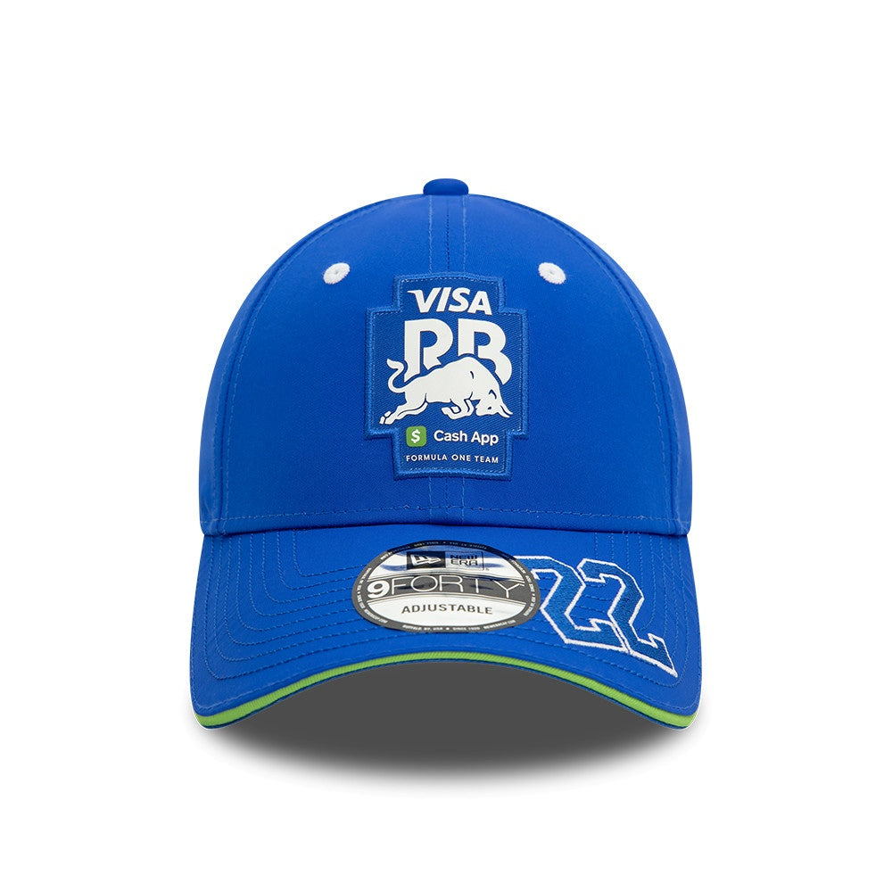 Visa Cash App RB F1 Team Yuki Tsunoda Driver 9Forty Cap Adults - Bright Blue