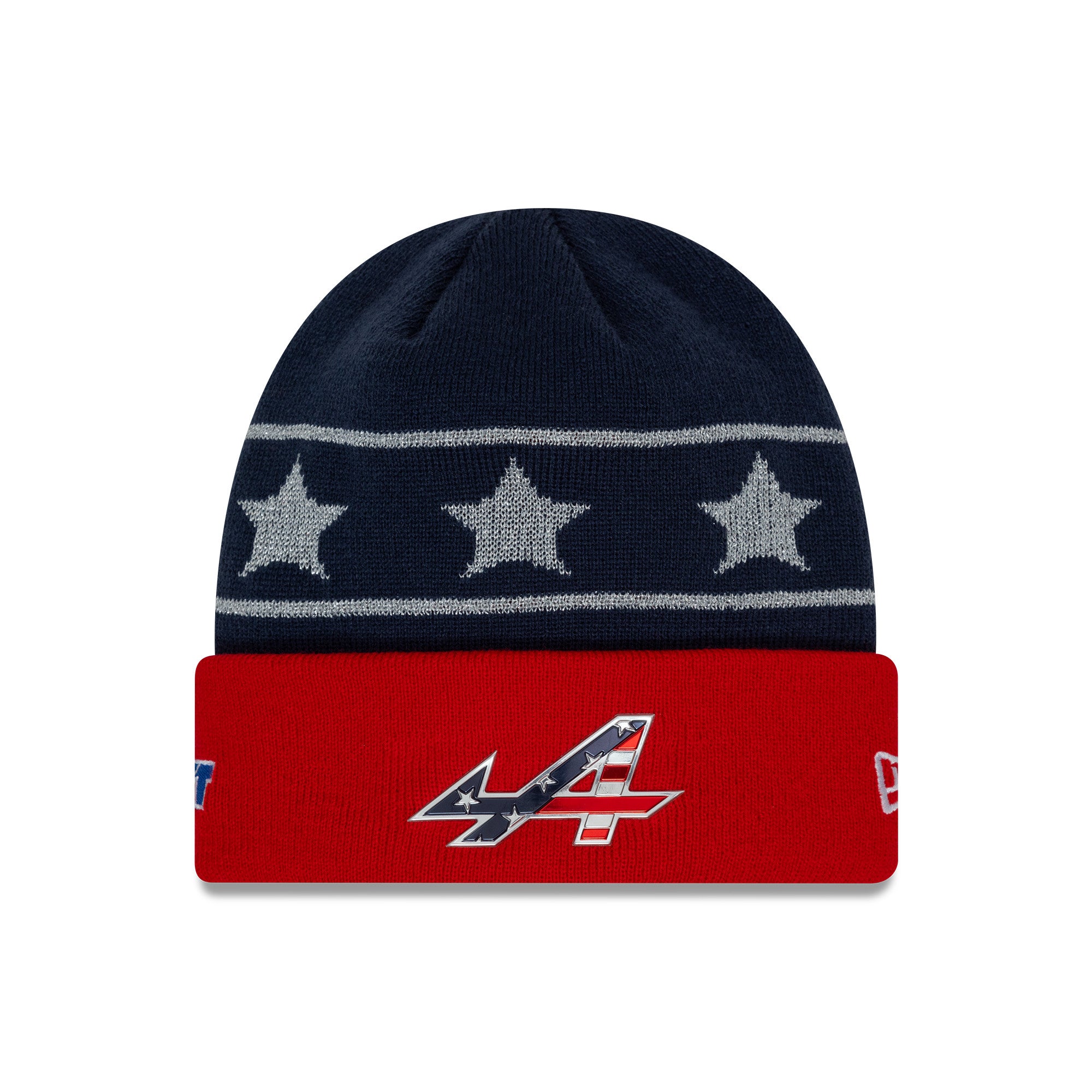 Alpine F1 Las Vegas Cuff Knit Adults - Navy/Bright Red