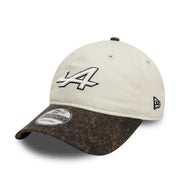 Alpine F1 Acid Wash 9Twenty Cap Adults - Chrome White/Black
