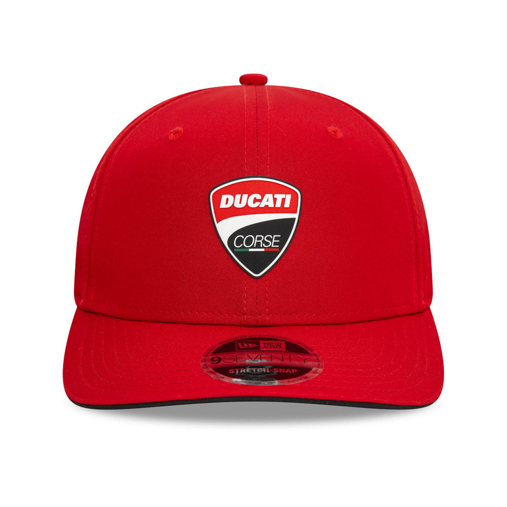 Ducati Core 9Seventy Cap Stretch Snap Adults - Scarlet/Black