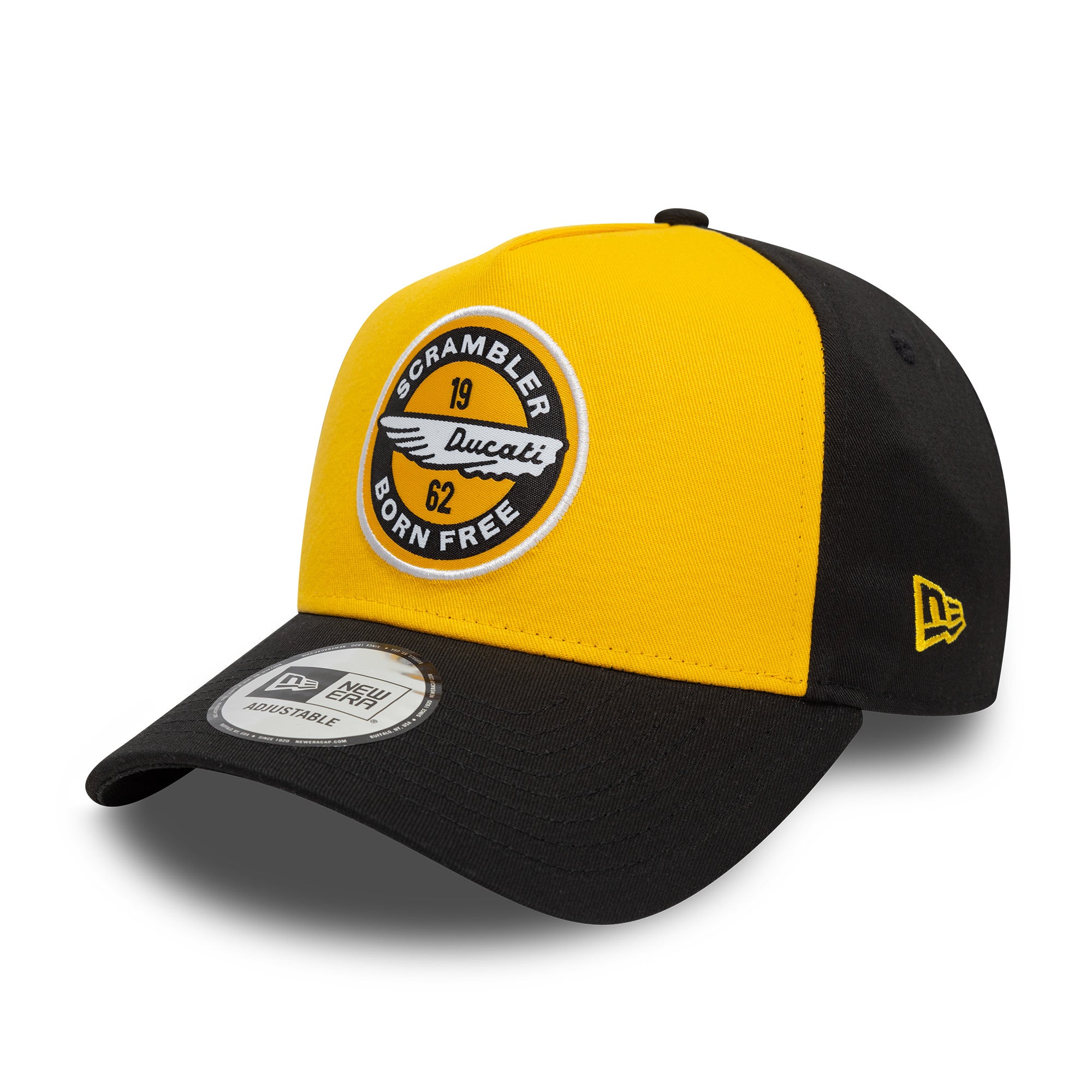 Ducati Scrambler Patch Trucker Cap Adults - Amber/Black