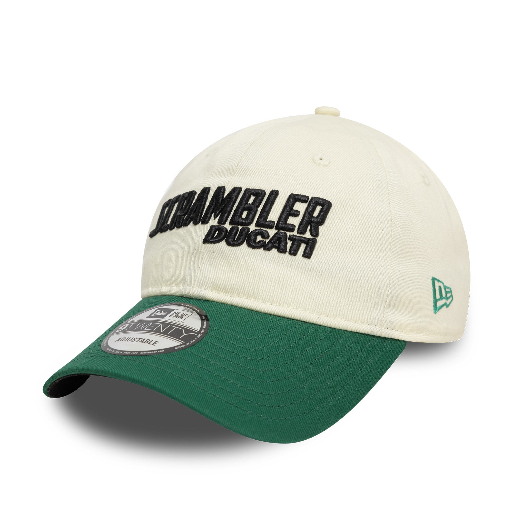 Ducati Scrambler 9Twenty Cap Adults - Evergreen/Off White