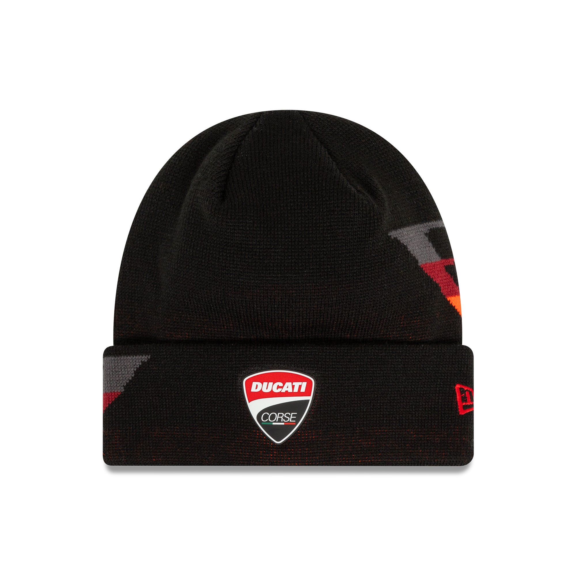 Ducati Gradient Side Cuff Beanie Adults - Black