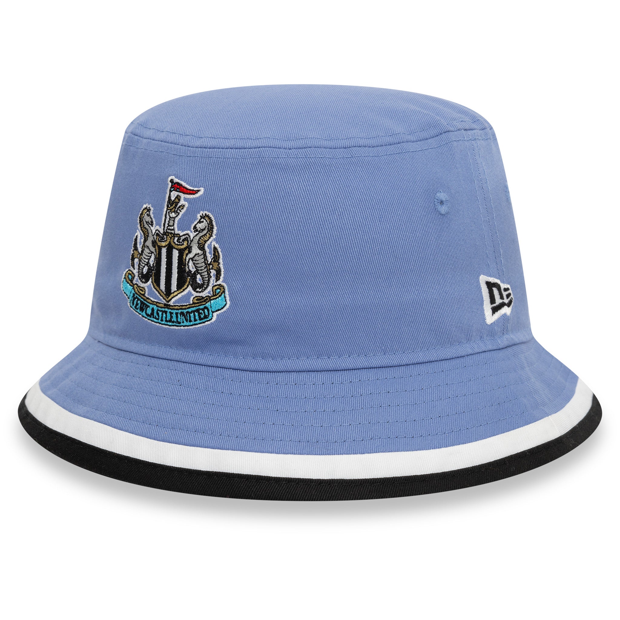 Newcastle United 1996 Retro Bucket Hat Adults - Copen Blue