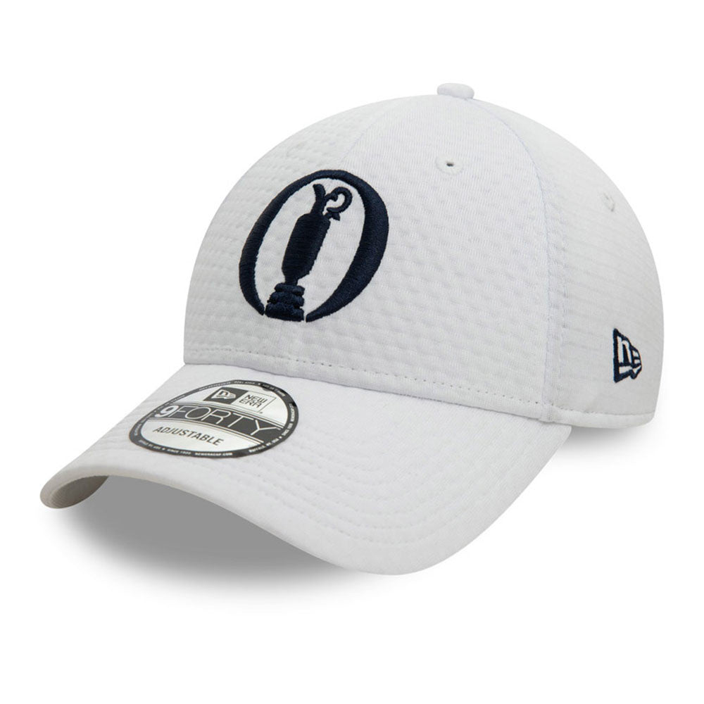 The R And A Maxweave Mesh 9Forty Cap Adults - Checked White/Navy