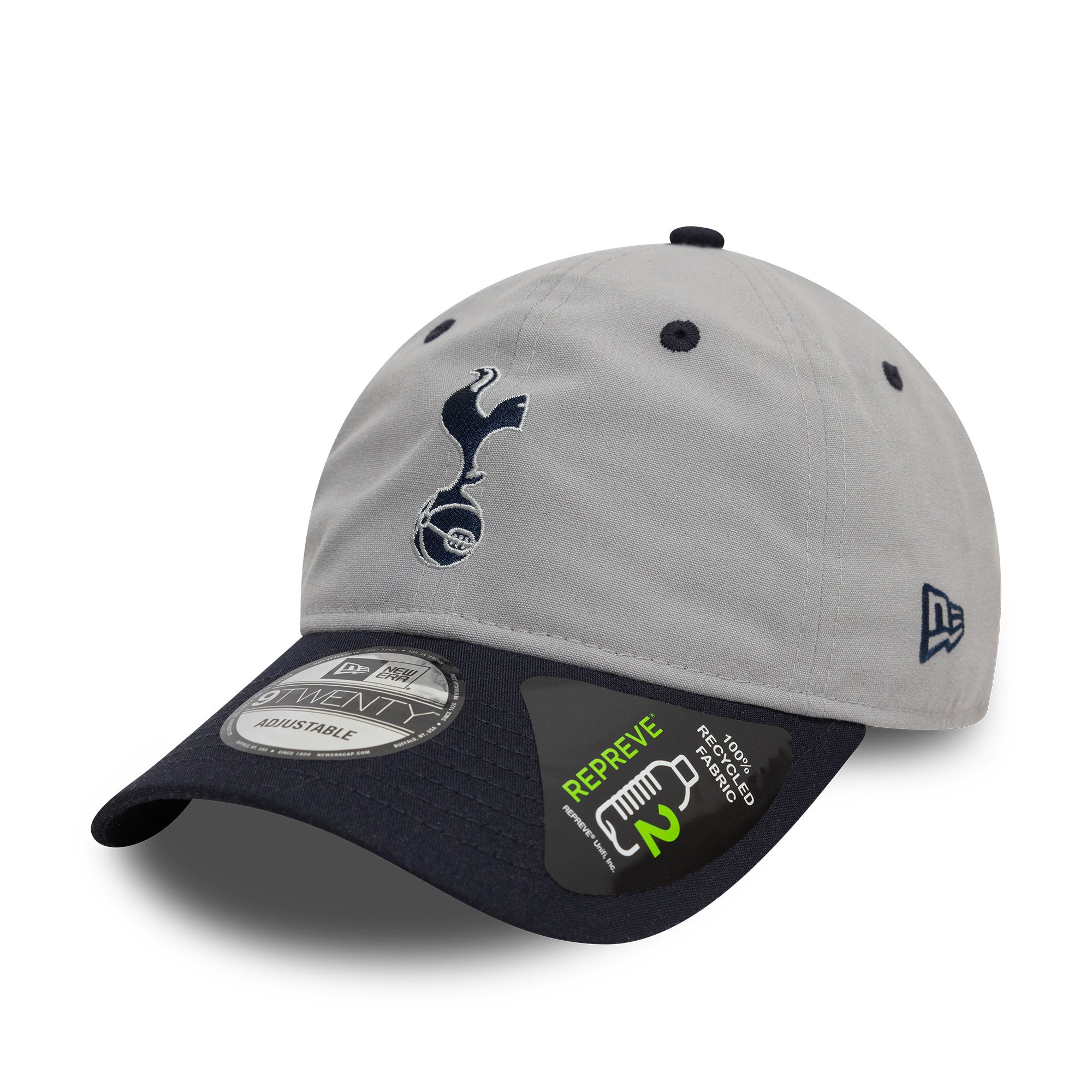 Tottenham Hotspur Contrast Visor 9Twenty Cap Adults - Grey/Light Navy
