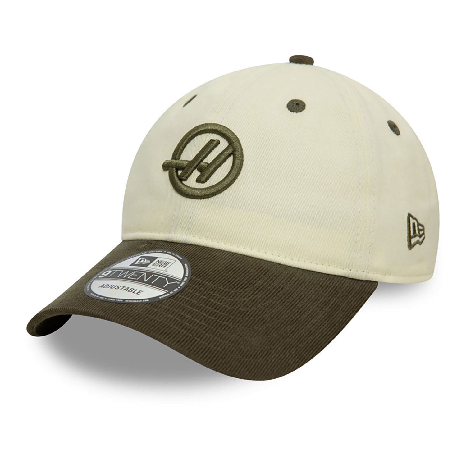 Haas F1 Seasonal 9Twenty Cap Adults - Off White/New Olive
