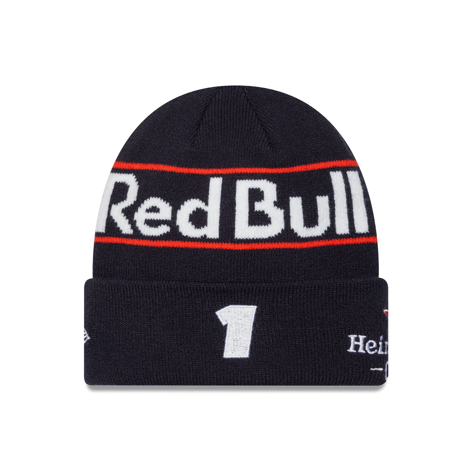 Red Bull Racing F1 Team 2025 Austin Max Verstappen Cuff Knit Infant - Night Sky/White