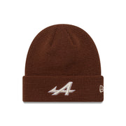 Alpine F1 Waffle Cuff Knit Adults - Medium Brown