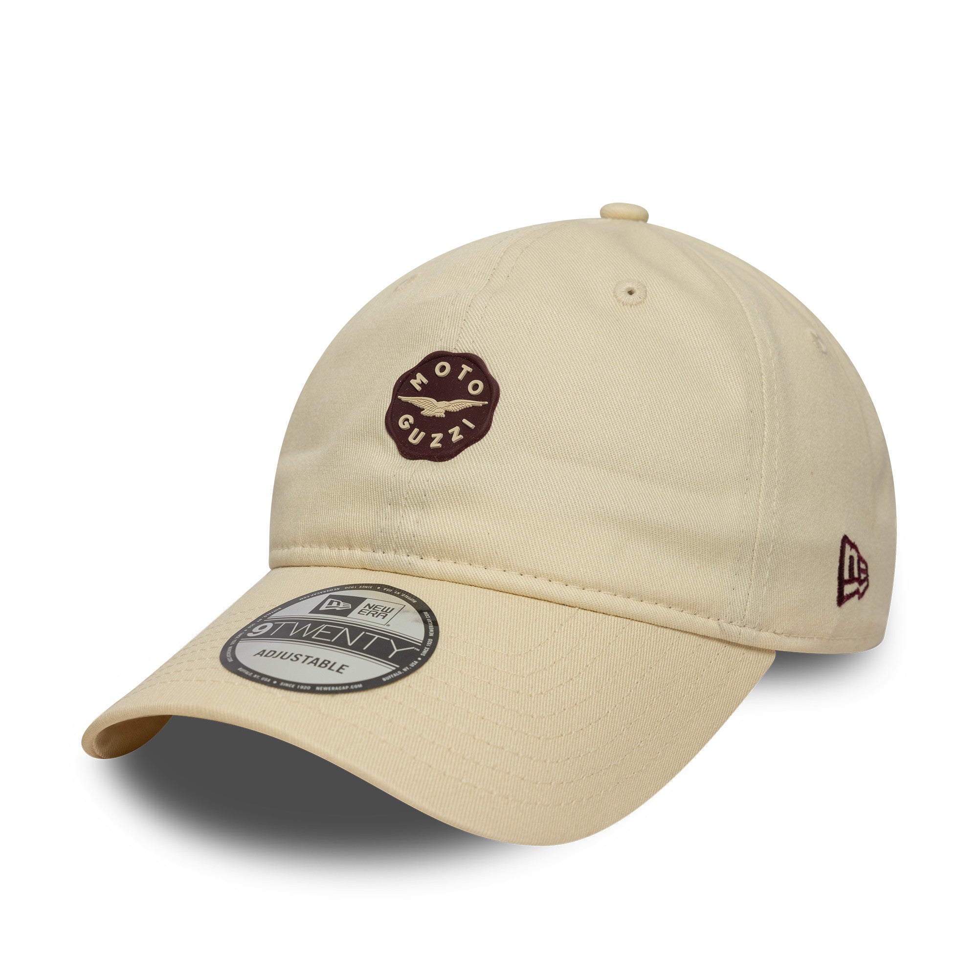 Moto Guzzi Wax 9Twenty Cap Adults - Light Cream