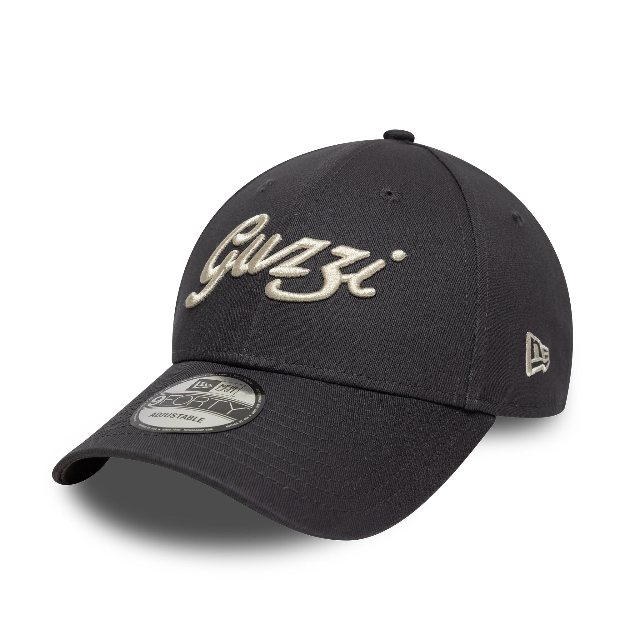 Moto Guzzi Wordmark 9Forty Cap Adults - Dark Grey