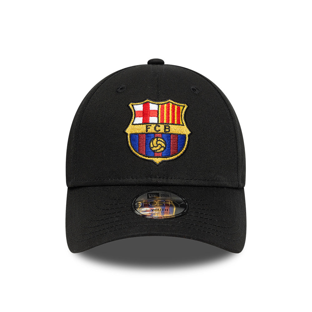 FC Barcelona Core 9Forty Cap Kids - Black
