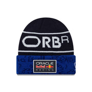Red Bull Racing F1 Team 2026 Max Verstappen Cuff Beanie Kids - Night Sky