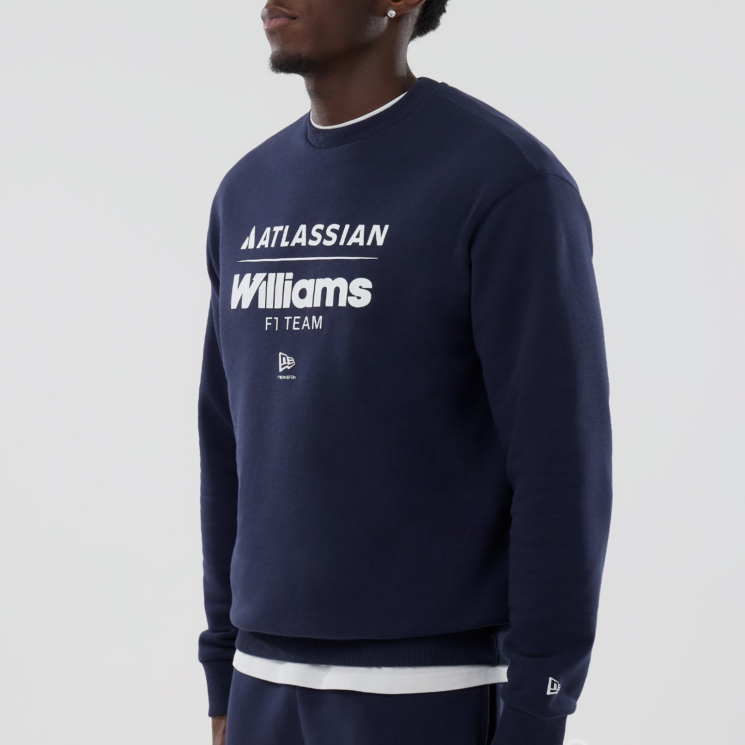 Williams F1 Oversized Crew Mens - Night Shift Navy