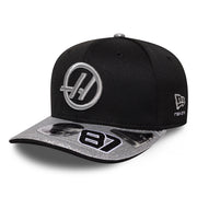 Haas F1 Team 2026 Special Edition Oliver Bearman Vegas 9Seventy Cap Stretch Snap Adults - Black