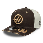 Haas F1 Team 2026 Special Edition Oliver Bearman Austin 9Seventy Cap Stretch Snap Adults - Brown Suede