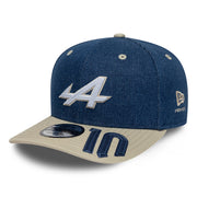 Alpine F1 Team 2026 Special Edition Pierre Gasly Austin 9Seventy Cap Stretch Snap Adults - Navy