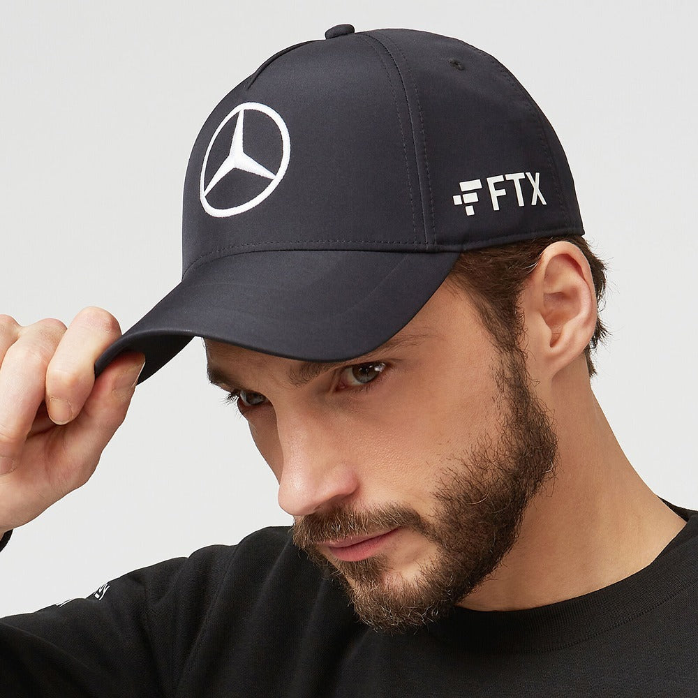 Mercedes AMG Petronas F1 2022 Team George Driver Baseball Cap - Black