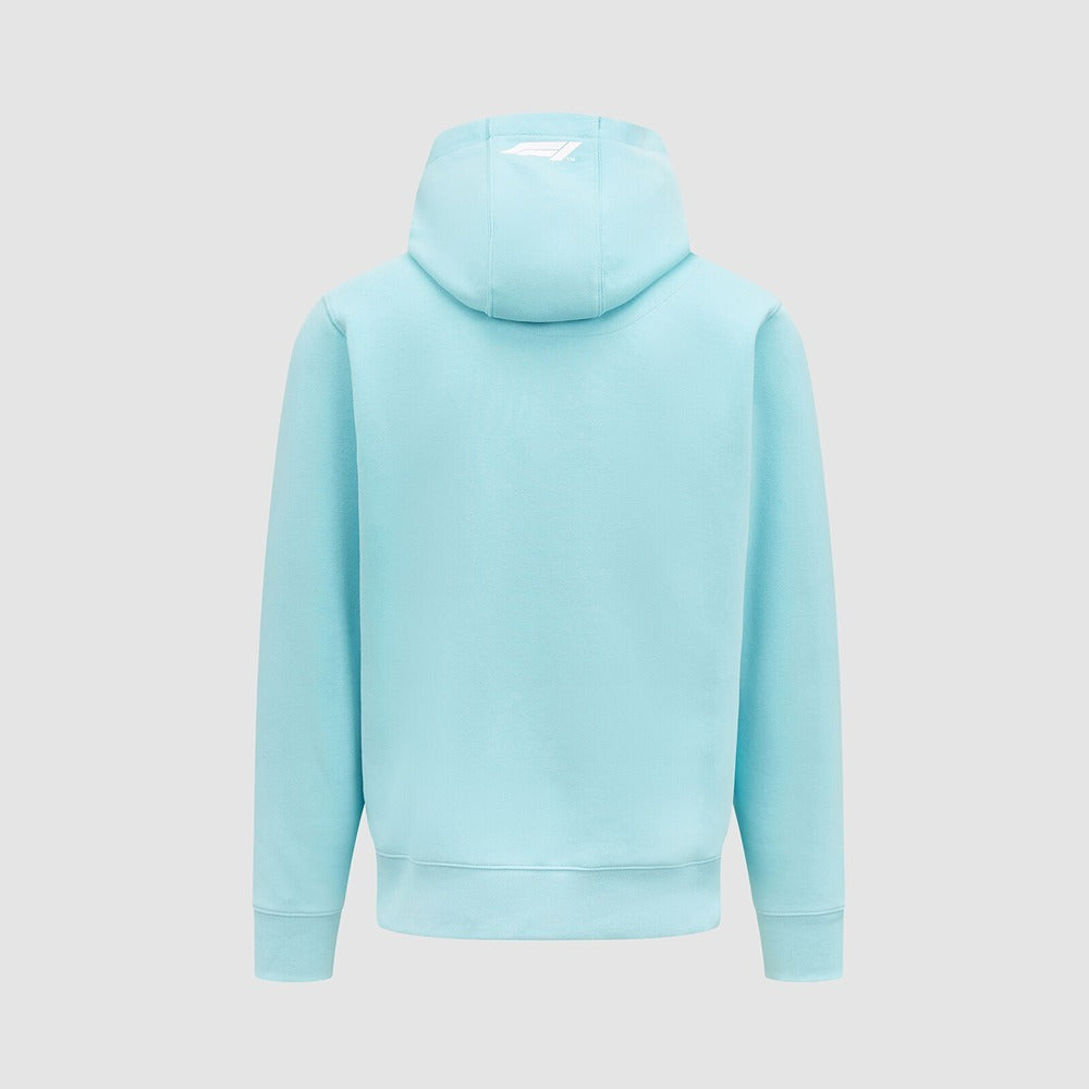 F1 Pastel Miami Hooded Sweat - Blue