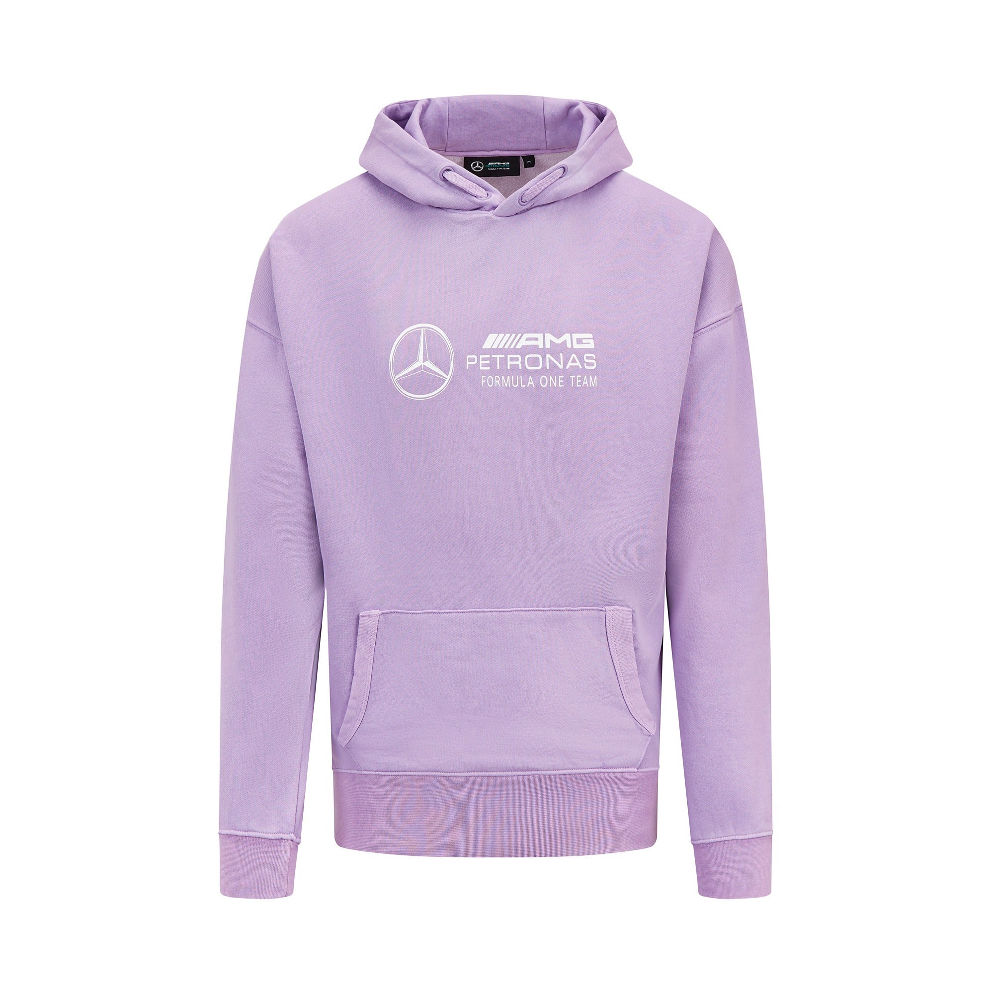 Mercedes AMG Petronas F1 Retro Hoody Mens - Lilac