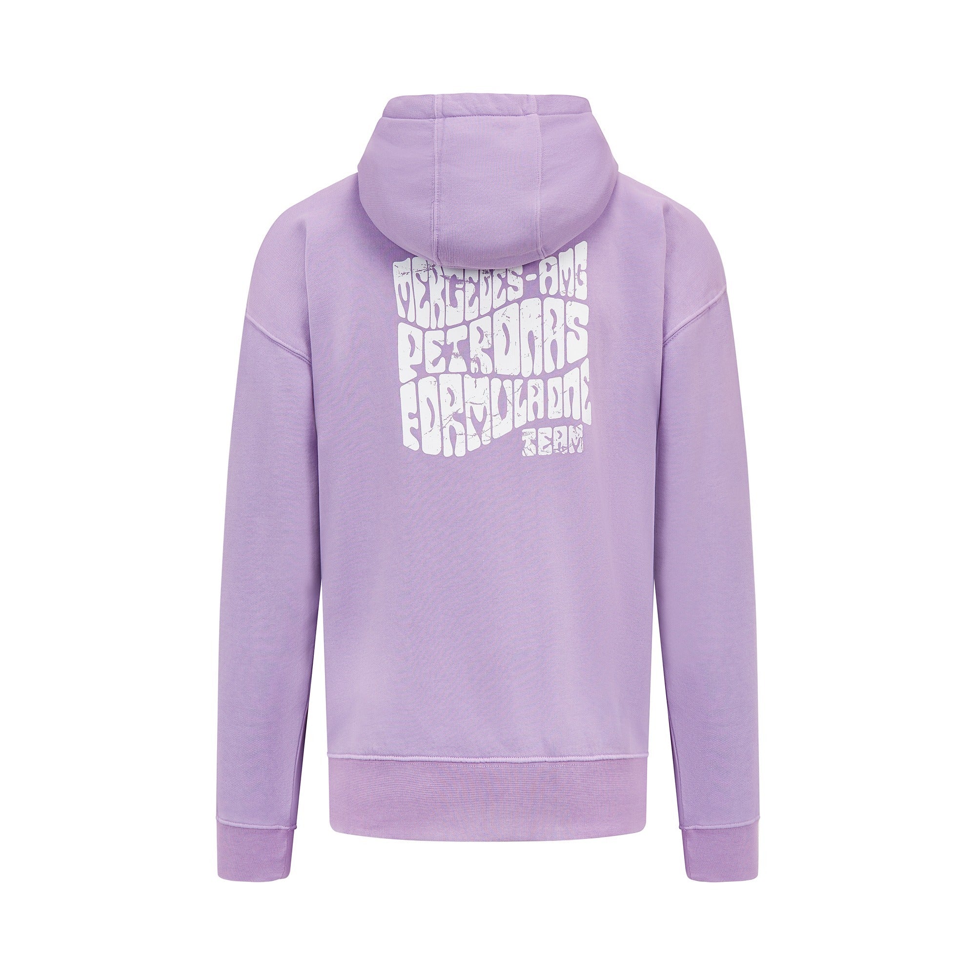 Mercedes AMG Petronas F1 Retro Hoody Mens - Lilac