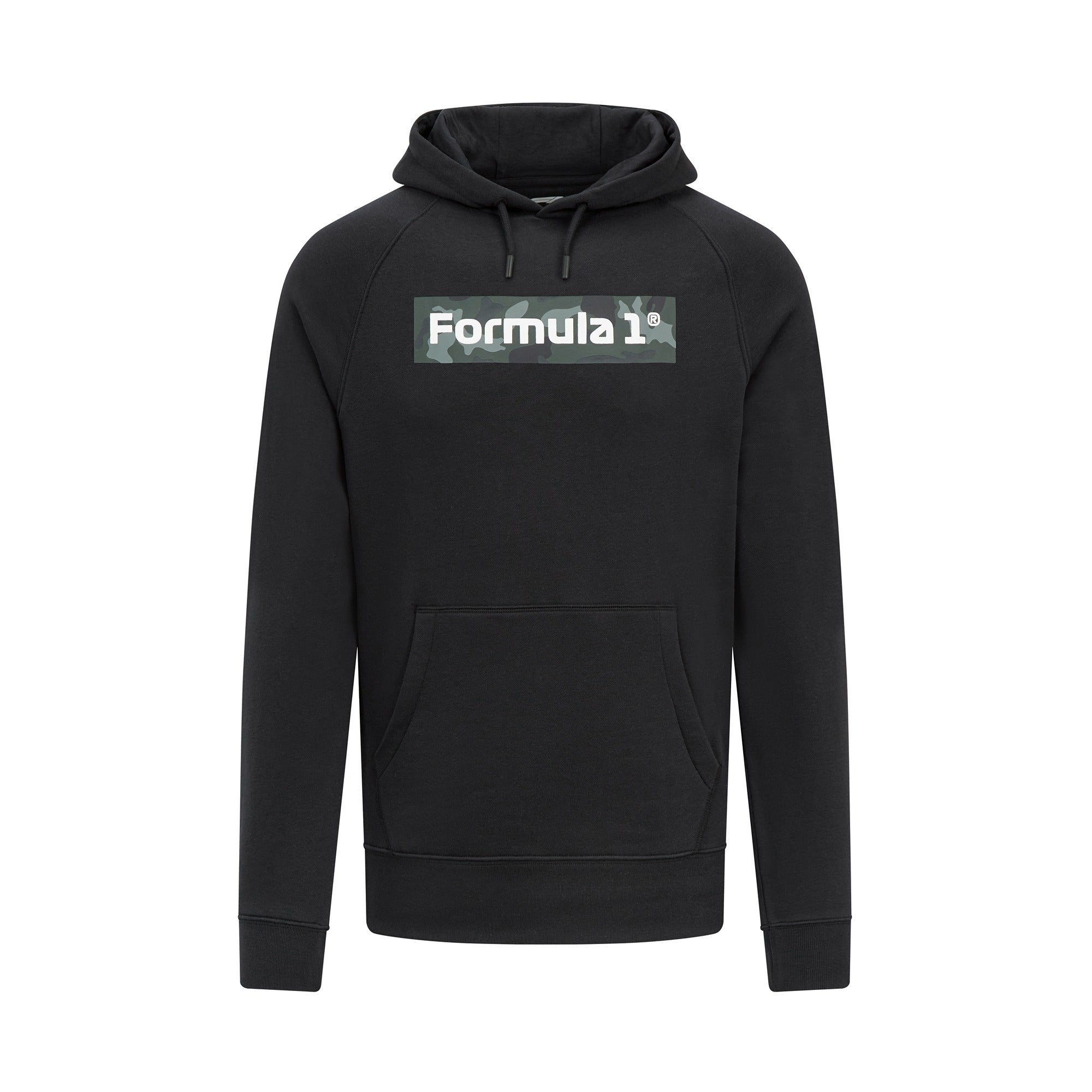 Formula 1 Camo Hoodie Mens - Black