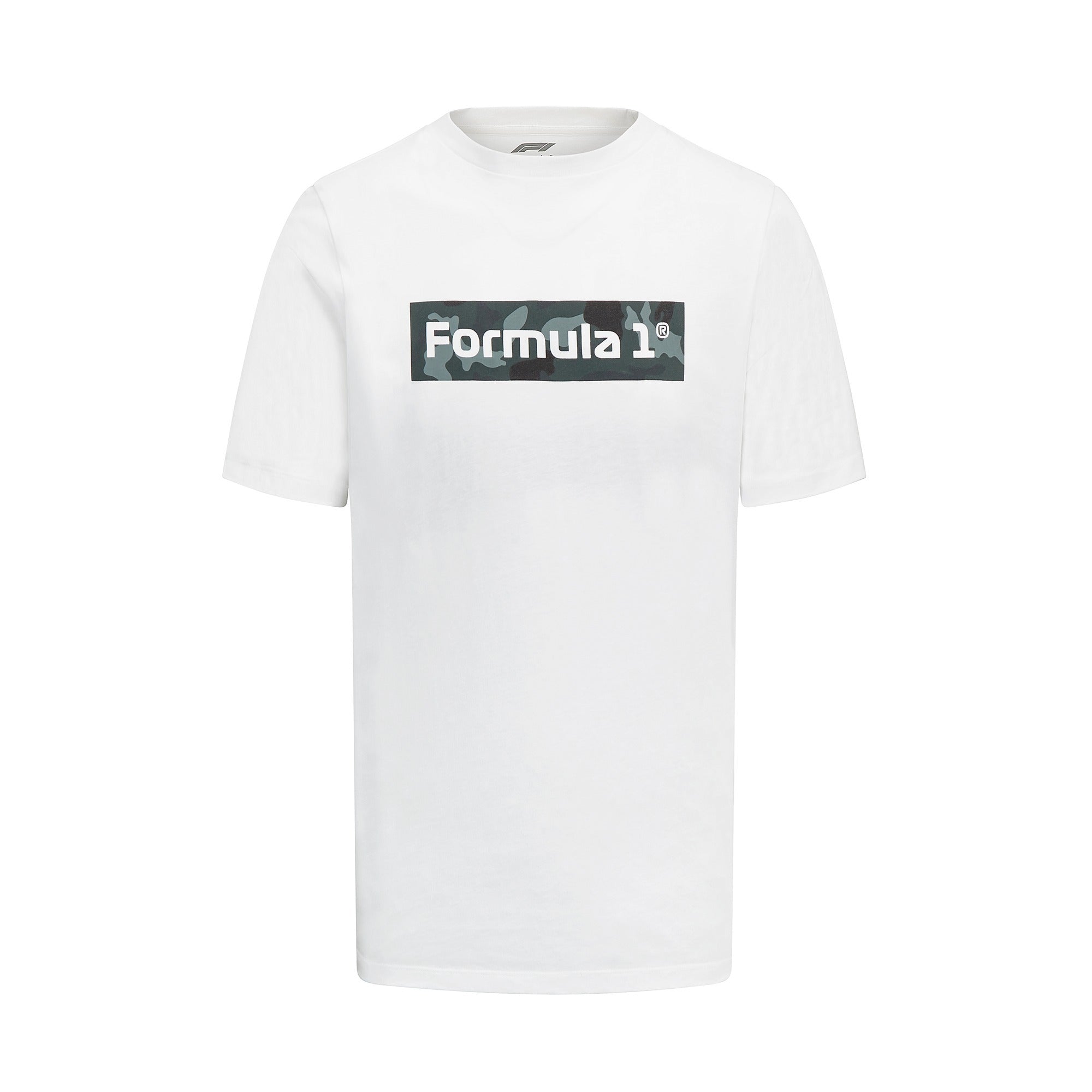 Formula 1 Camo Tee Mens - White