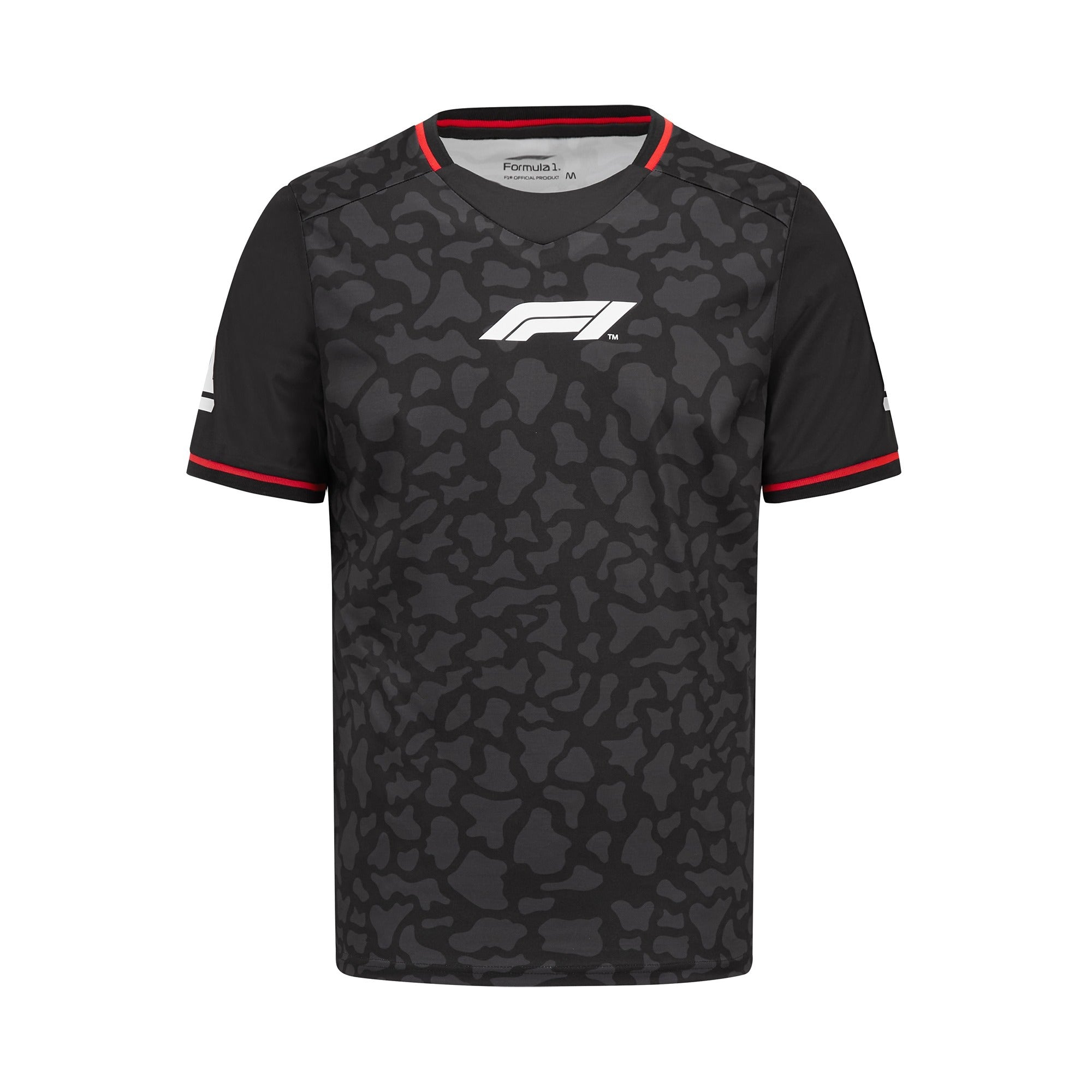 Formula 1 Camo Sports Tee Mens - Black